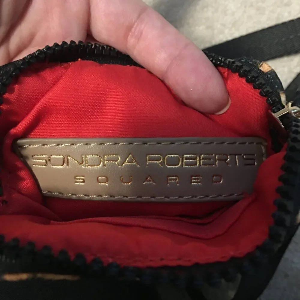 Sondra Roberts Cross Body Leopard - Picture 5 of 5